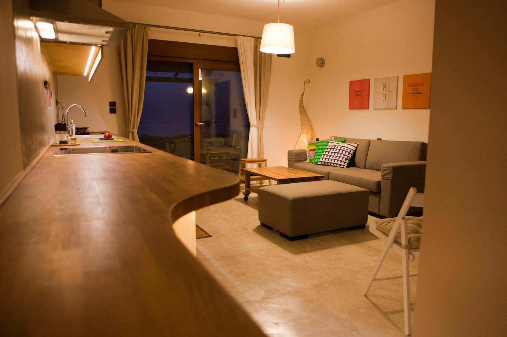 Horizonte Seafront Suites Kissamos Bagian luar foto