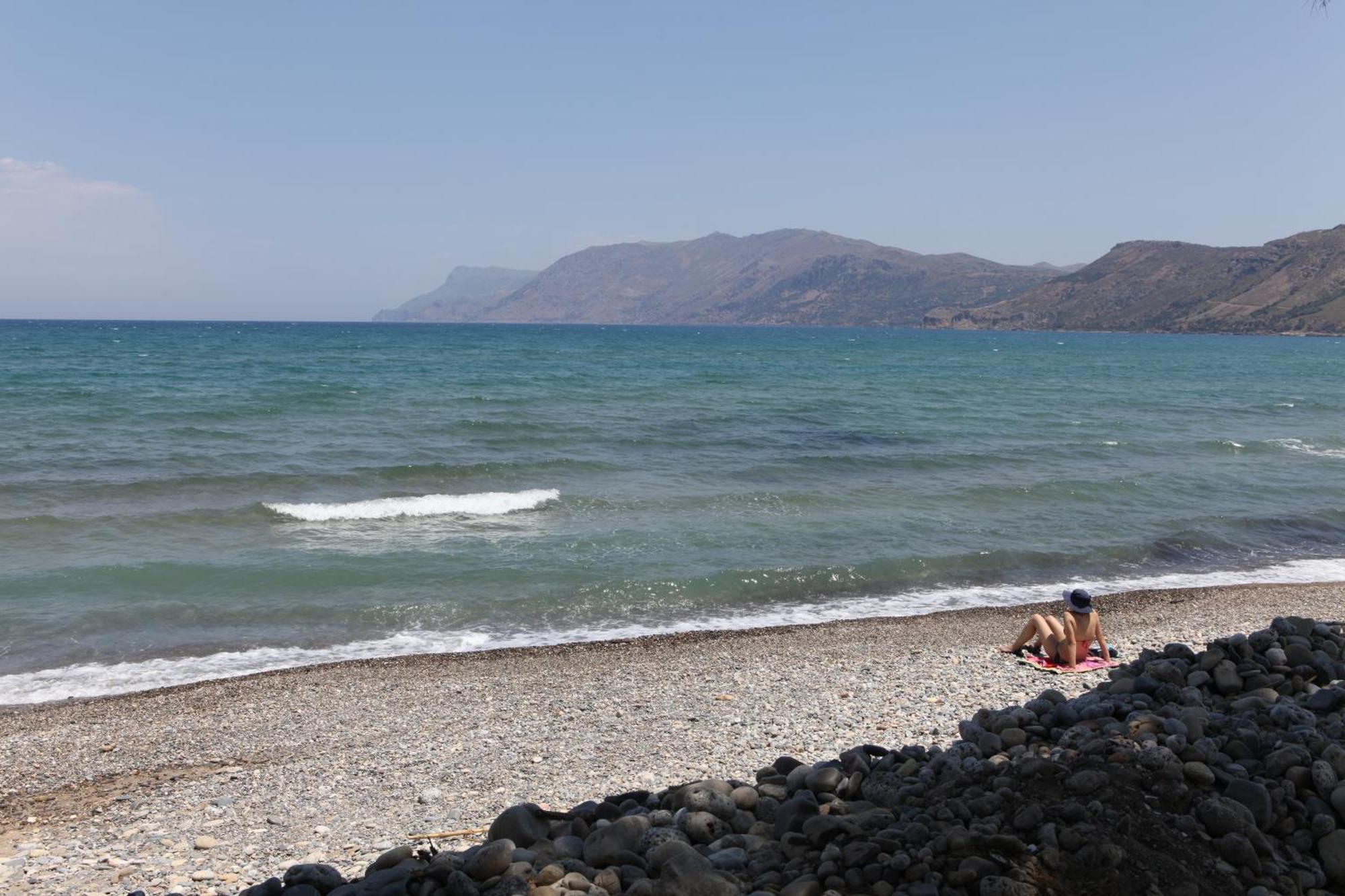 Horizonte Seafront Suites Kissamos Bagian luar foto